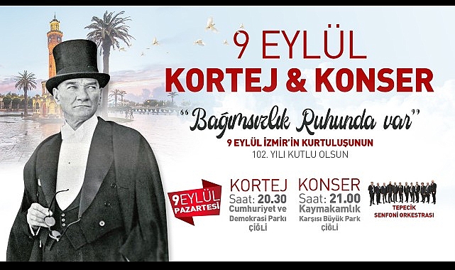 Çiğlililer 9 Eylül’ü Coşkuyla Kutlayacak