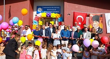 Burhaniye Belediyesi Nurten Aslan Çocuk Gündüz Bakımevi Açıldı