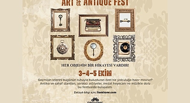 Tarihle buluşma noktası: Fişekhane’de ‘Art & Antiques Fest’