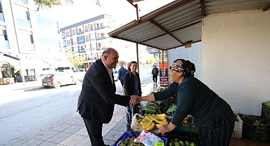 Başkan Çiçek’ten Esnaf Ziyareti