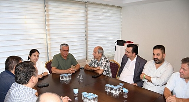 Başkan Topaloğlu’ndan Akdeniz Gazeteciler Federasyonu Başkanlar Kurulu’na ziyaret