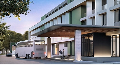 75 dönümlük dev tesiste ilk kazma vuruldu