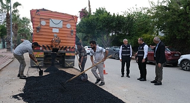 ASAT Genel Müdürü Cengiz Gülebay Konyaaltı’ndaki çalışmaları inceledi
