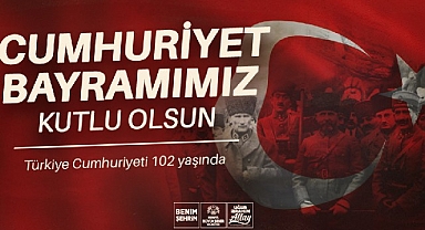 Başkan Altay: “Cumhuriyetimizin 102. Yılı Kutlu Olsun”
