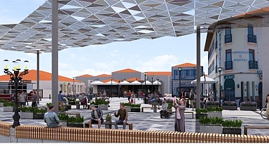 Ayvalık, Denize Açılan Yeni Meydanına Kavuşuyor