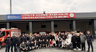 KOÜ öğrencilerine itfaiye teşkilatı tanıtıldı