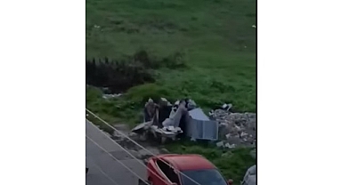 Atıkları araziye döken kişilere cezai işlem