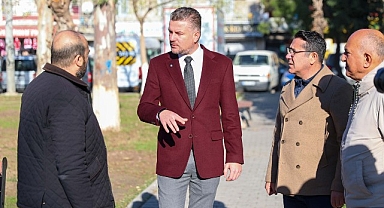 Başkan Görkem Duman, sahada çalışmaları inceledi