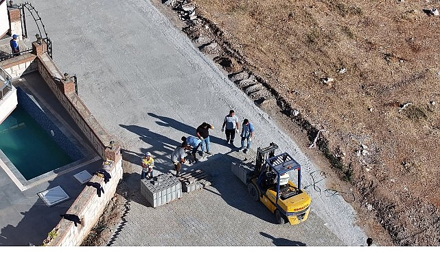 Didim Belediye Başkanı Hatice Gençay Saha Çalışmalarını Yerinde İnceledi